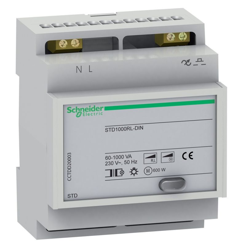STD - DIN - remote control dimmer - 1000 W