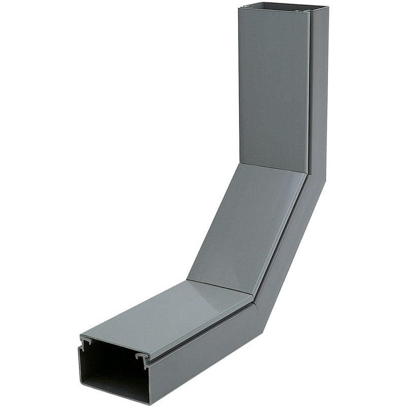 Polinorma - 90° internal riser with cover - 60x200 mm - grey