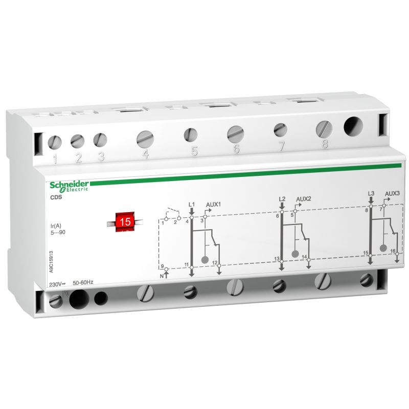 CDS - three phase load-shedding contactor - 1 channel per phase