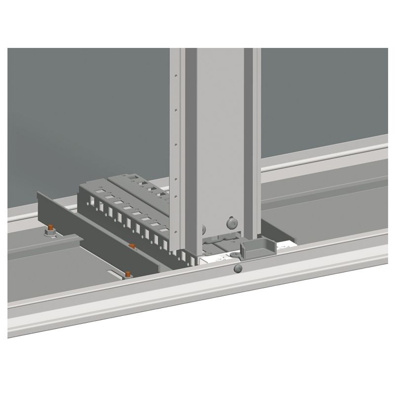 Spacial SM top/bottom adjustment rail - depth 400 mm