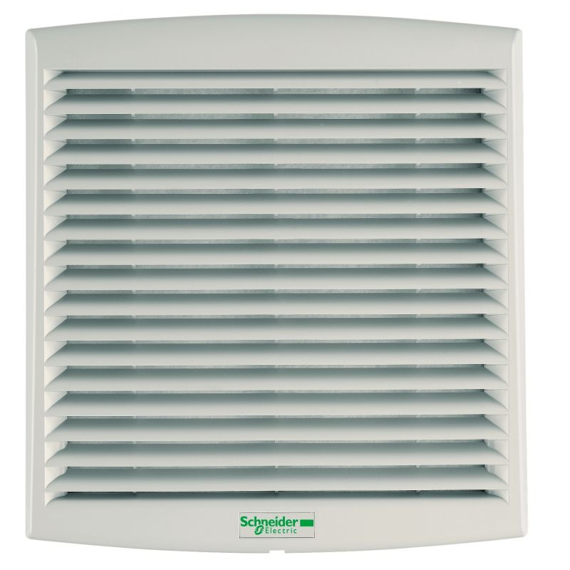 ClimaSys forced vent. IP54, 38m3/h, 48V DC, with outlet grille and filter G2