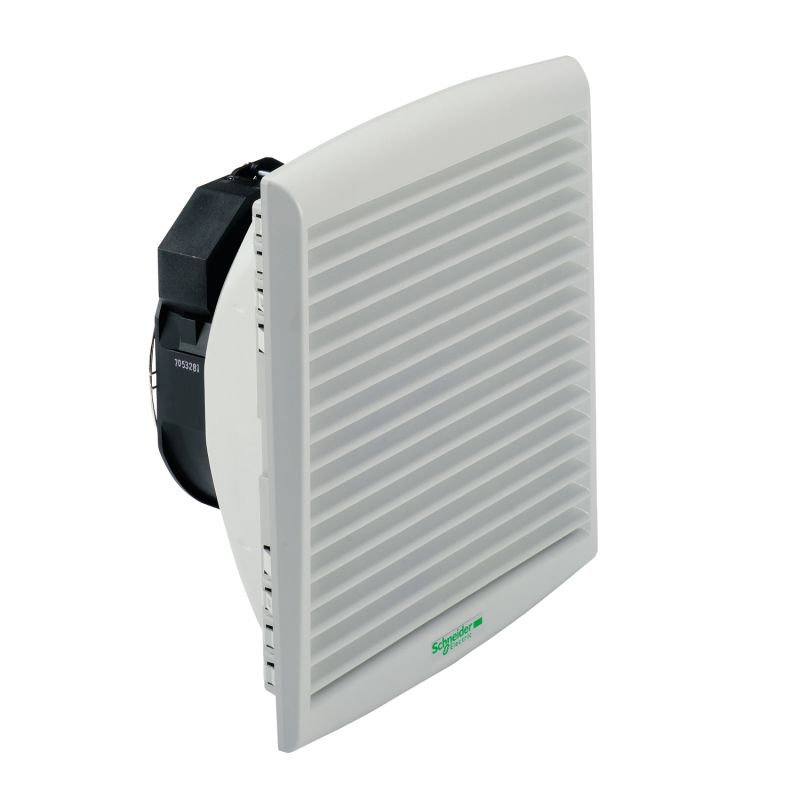 ClimaSys forced vent. IP54, 300m3/h, 48V DC, with outlet grille and filter G2