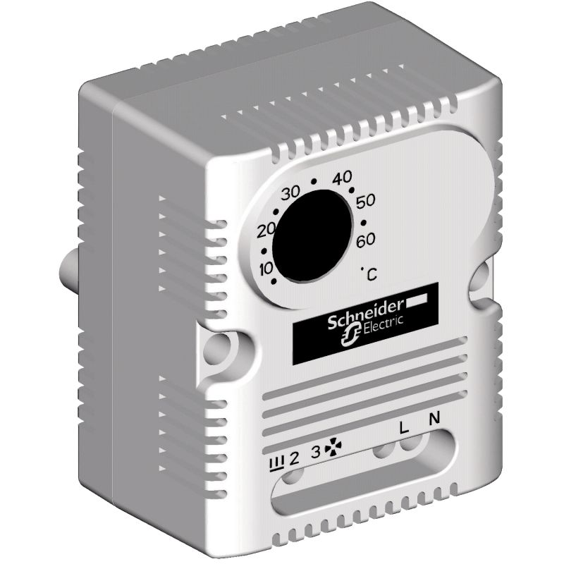 ClimaSys CC - thermostat 250V - range of temperature +5…60°C - 1 NO/NC - °C