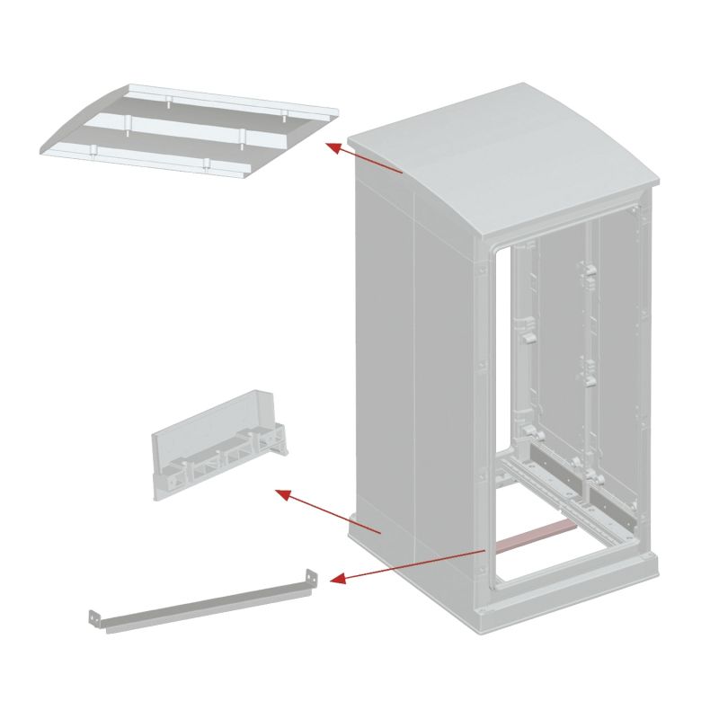 Vertical coupling kit for PLA ip55 COUPLING