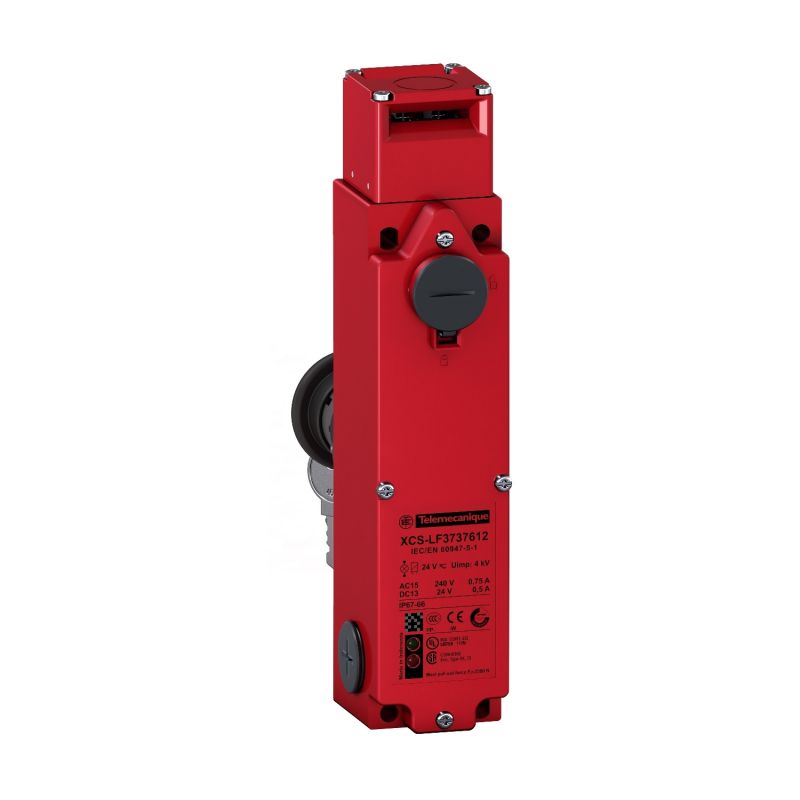 Safety switch, Telemecanique Safety switches XCS, XCSL, AC/DC, 50/60 Hz, key operated turret head