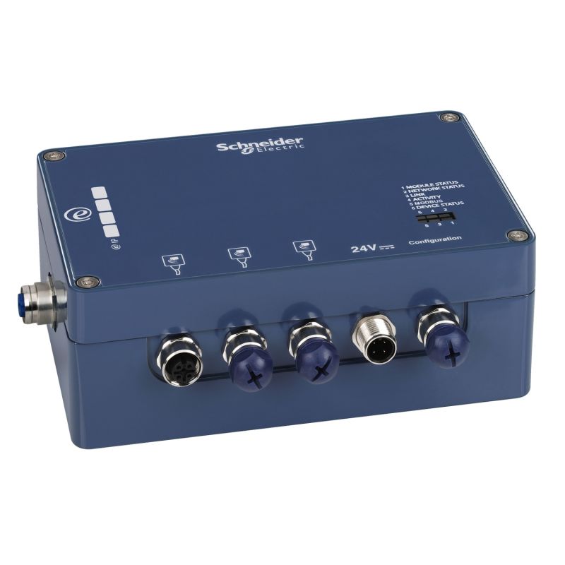 Connection box EtherNet/IP - 3 channels for XGCS smart antennas