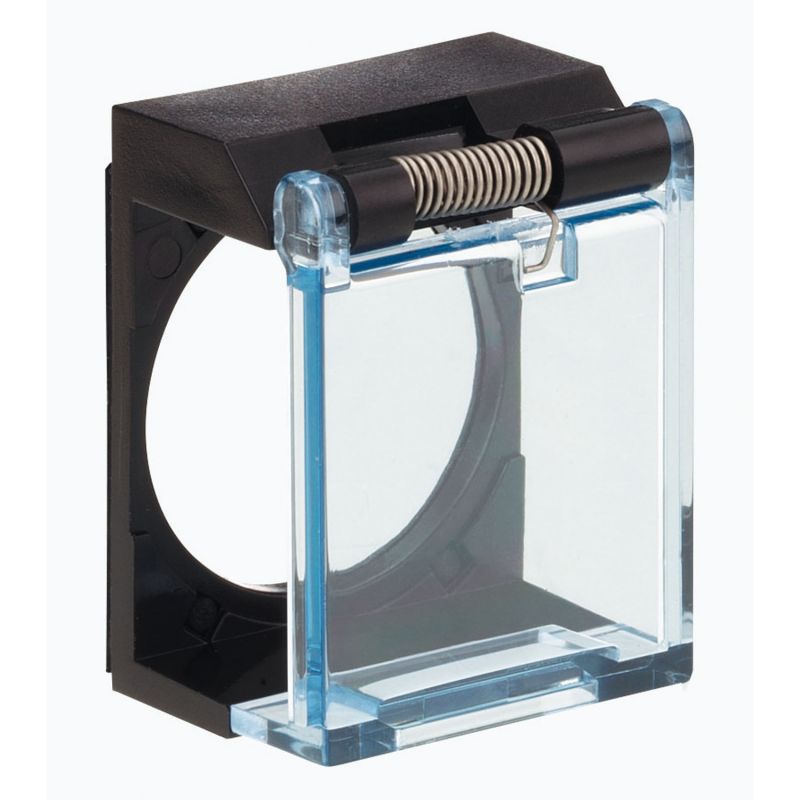 obturador de protecção p/ botão circular ou quadrado Ø 16 mm
