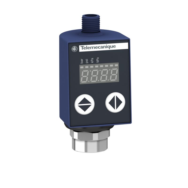 Electronic pressure sensors, Pressure sensors XM, XMLR 250 bar, 1/4' 18 NPT, 24 VDC, 4...20 mA, M12