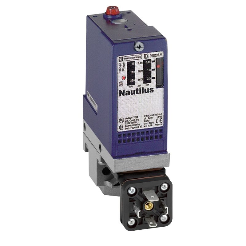 pressure switch XMLA 300 bar - adjustable scale 2 thresholds - 2 C/O