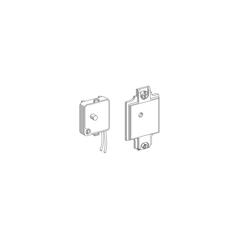 Telemecanique Safety switches XCS, LED indicator module w cover, 110/240 V AC, for limit switch XCSE53..