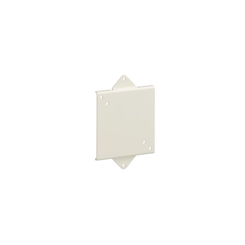 Harmony XVS, Wall mounting plate for editable alarms, mounting 96 mm or 72 mm DIN rail
