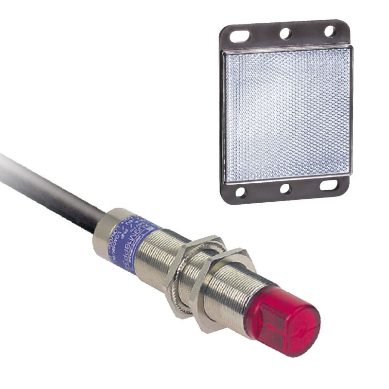 photo-electric sensor - XU9 - polarised - 90° - Sn 2m - 24..240VAC/DC - cable 2m