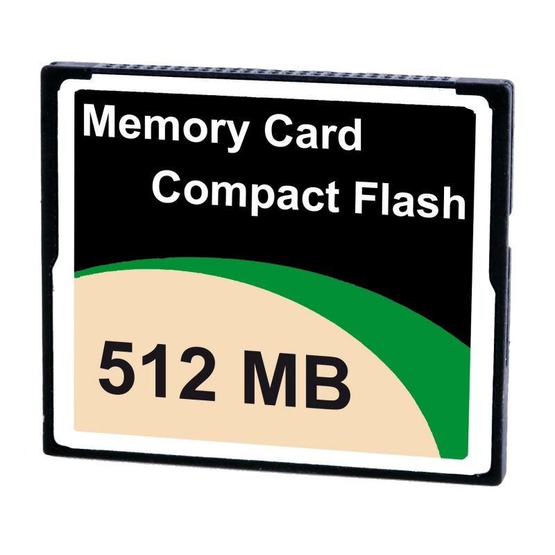 Cartão de memória flash compacto de 512 GB vazio - para PC industrial Smart iPC