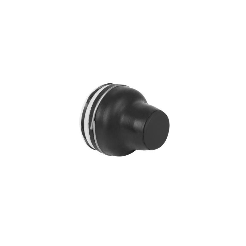 booted head for pushbutton XAC-B - black - 4 mm, -40..+70 °C