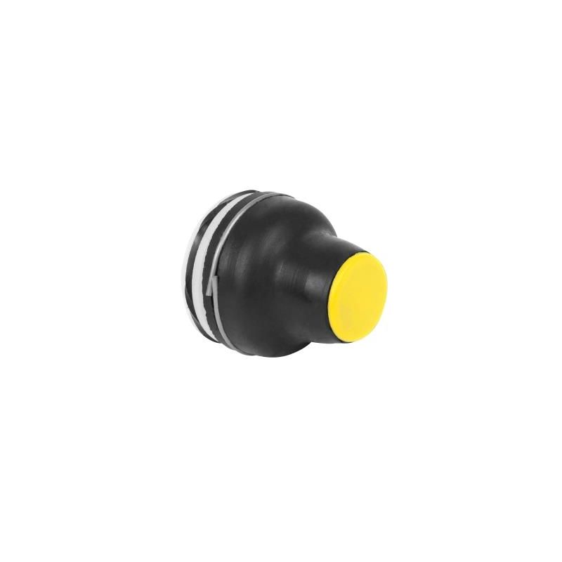 booted head for pushbutton XAC-B - yellow - 4 mm, -40..+70 °C