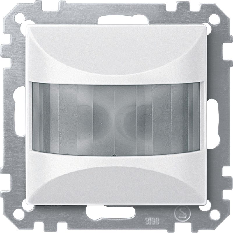 KNX ARGUS 180, flush-mounted, polar white, System M