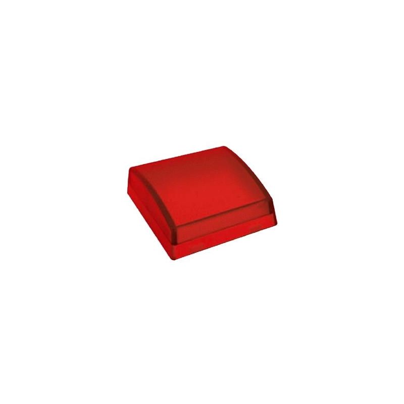 Harmony XB5, red cap unmarked for square pushbutton Ø22 mm
