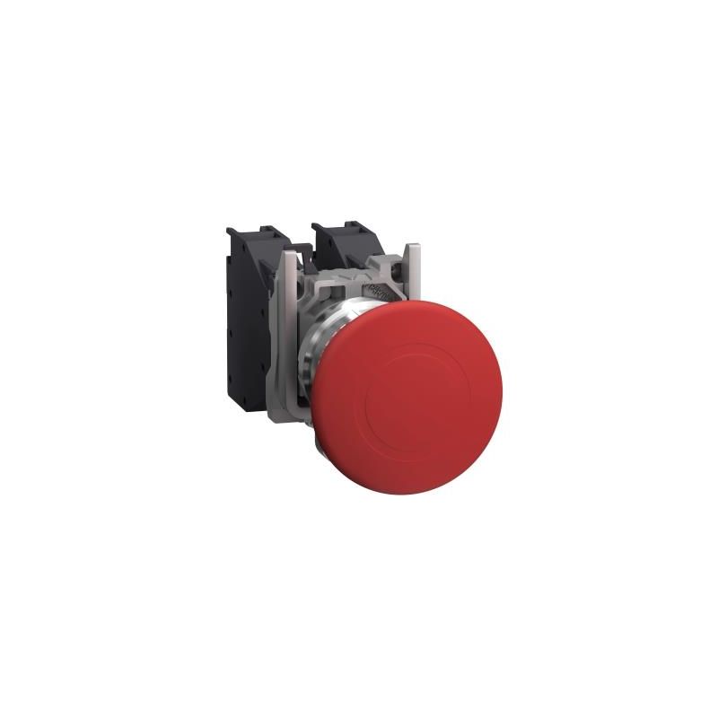 Complete emergency stop push button, Harmony XB4, Explosive atmosphere, pull