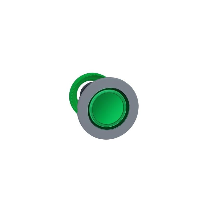 Cabeça  botão flush   luminosous verde led-touch