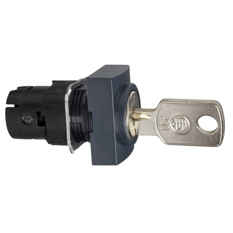 rectangular selector switch head Ø16 2-position stay put Ronis 200