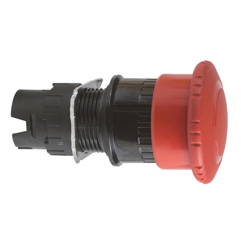 red Ø30 Emergency stop pushbutton head Ø16 trigger and latching turn release