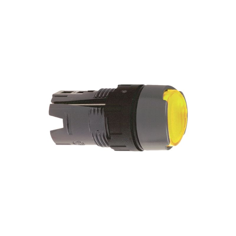 cabeça de botão de pressão iluminada - Ø 16 - amarela
