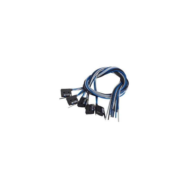 Microswitch, Limit switches XC Standard, miniature limit switch, flat lever, cable length 0.5 m