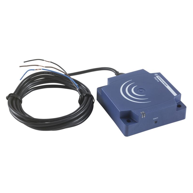 sensor indutivo XS8 80x80x26 - PBT – Sn 40/60 mm - 12..24 VCC - cabo 2 m