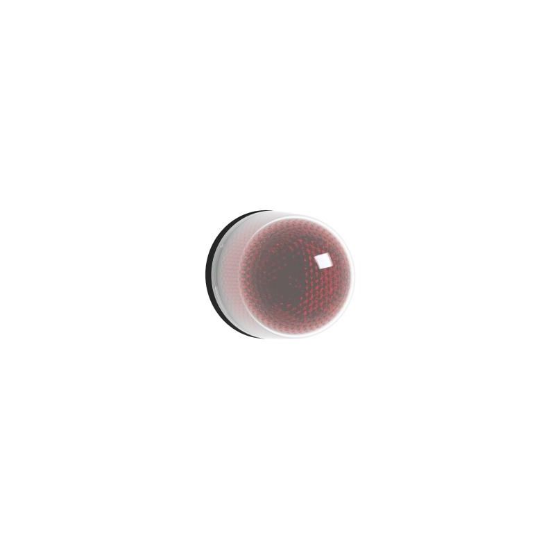 Baliza giratoria , 100 mm, vermelha, con buzzer 70…90 db, 12...24 v dc