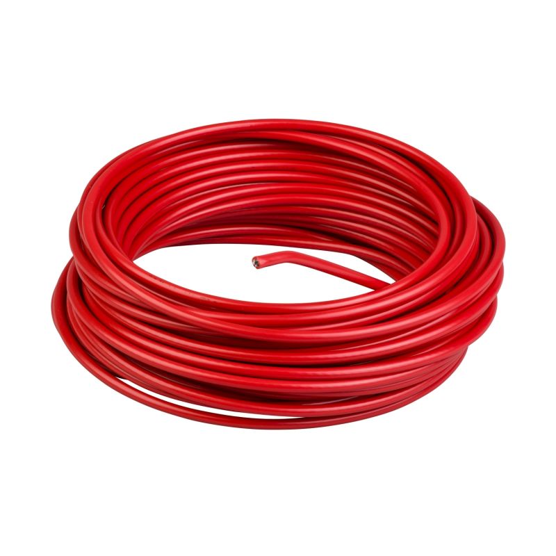 cabo vermelho galvanizado - D = 3,2 mm - C = 10,5 m - para XY2-CH