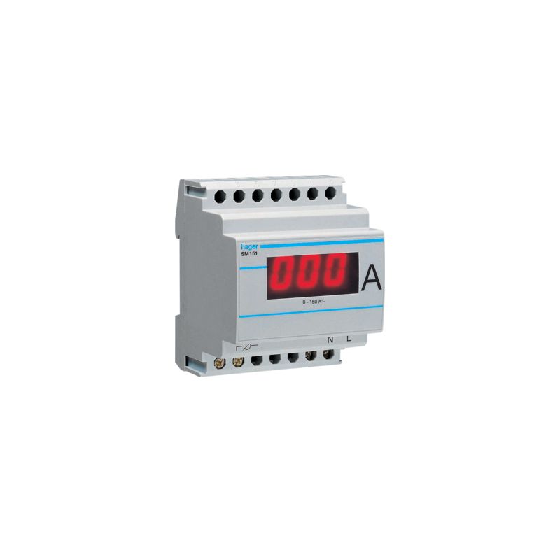 Amperímetro digital 0-150/5A