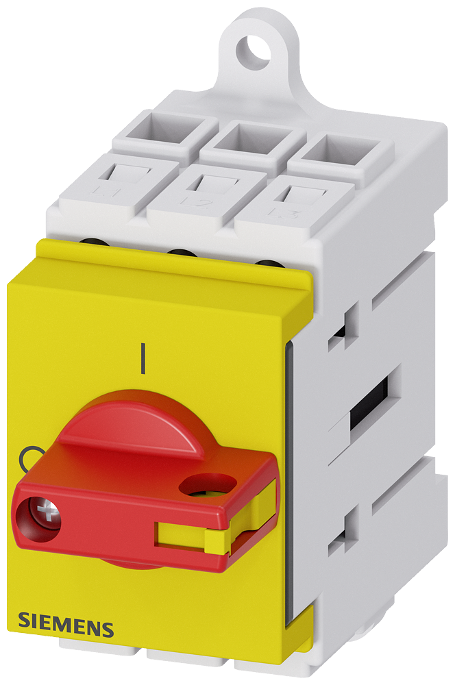 Switch disconnector 3LD3, Iu 63 A main control switch 3-pole | Nortécnica