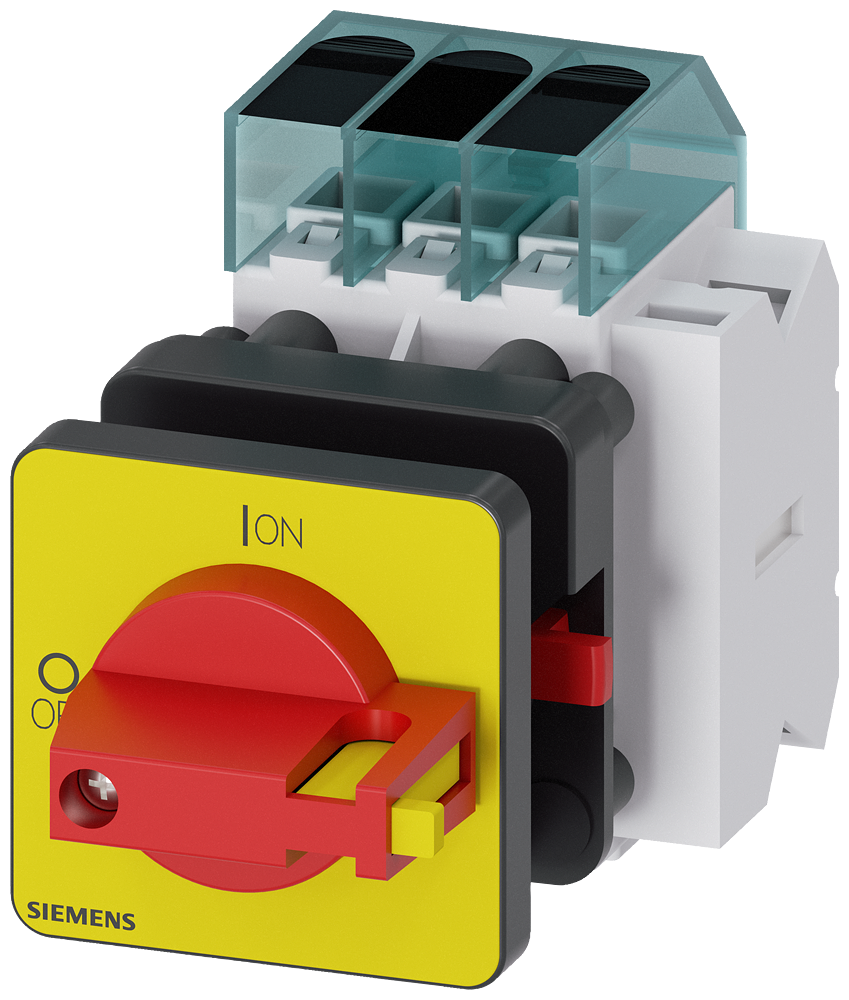 Switch disconnector 3LD3, Iu 63 A main control switch 3-pole | Nortécnica